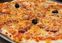 Pizza Chorizo-Poivrons